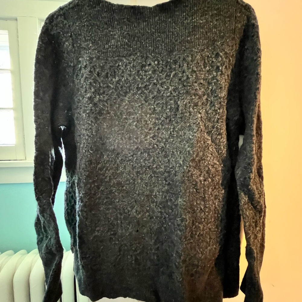 Charcoal color Loft sweater